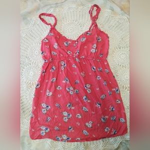 Thyme Maternity Floral Tank Top - Pink